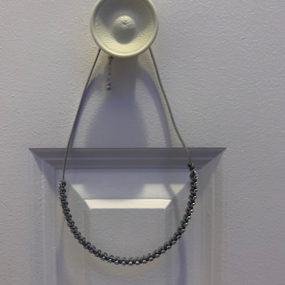 Necklace with leather detail - Picture 1 of 2